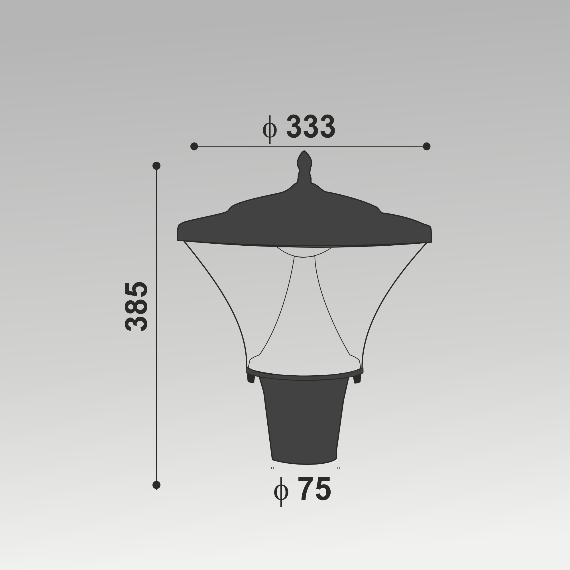 45W Luce Gate Light