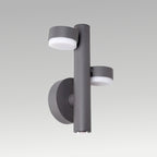 3x5w Tiltable Outdoor Wall Light
