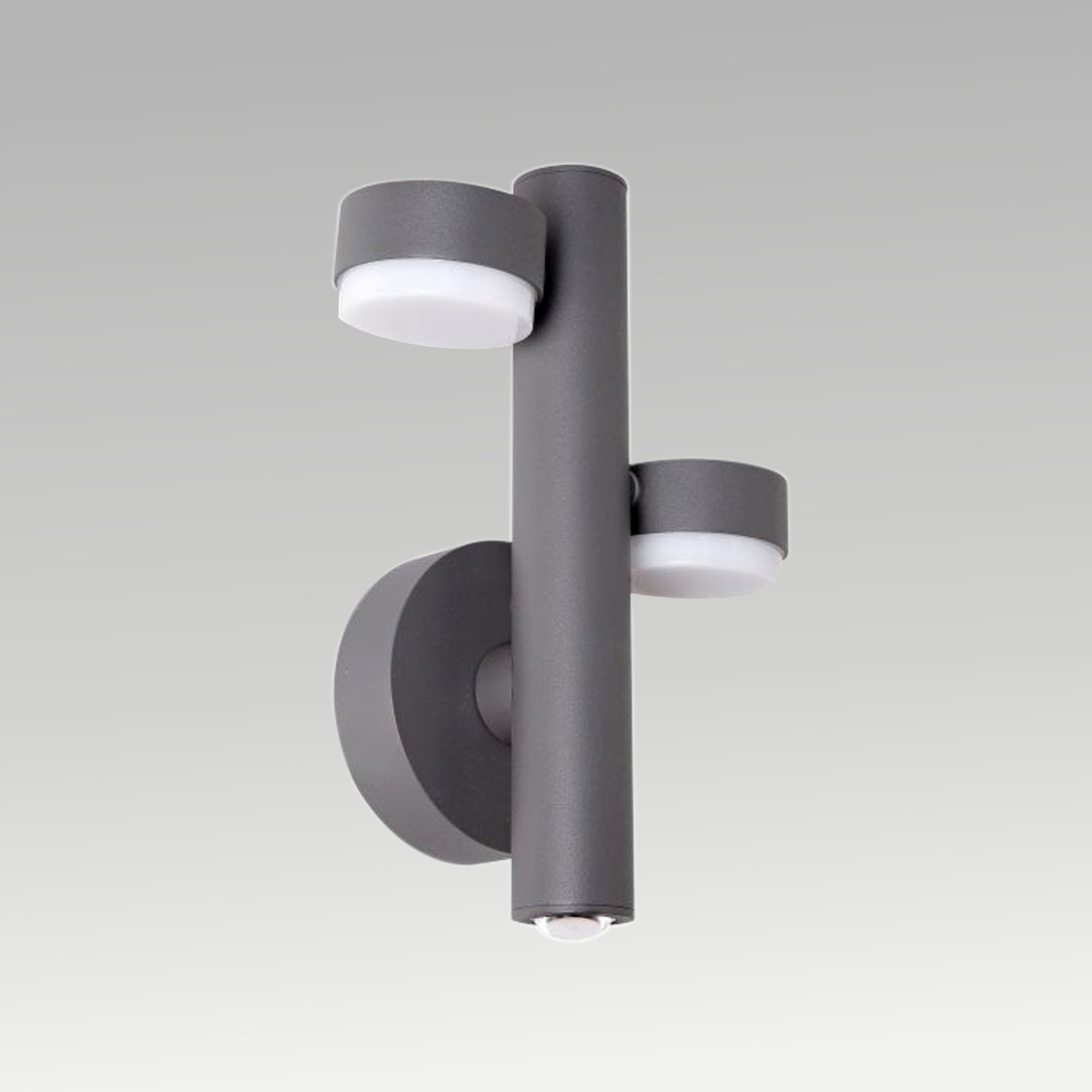 3x5w Tiltable Outdoor Wall Light