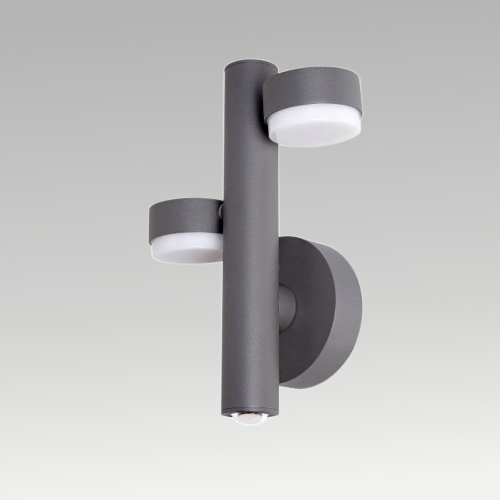 3x5w Tiltable Outdoor Wall Light