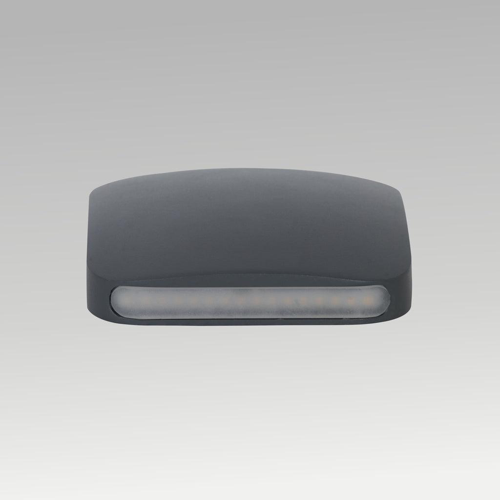 2x4w Double Side Flat Outdoor Wall Light