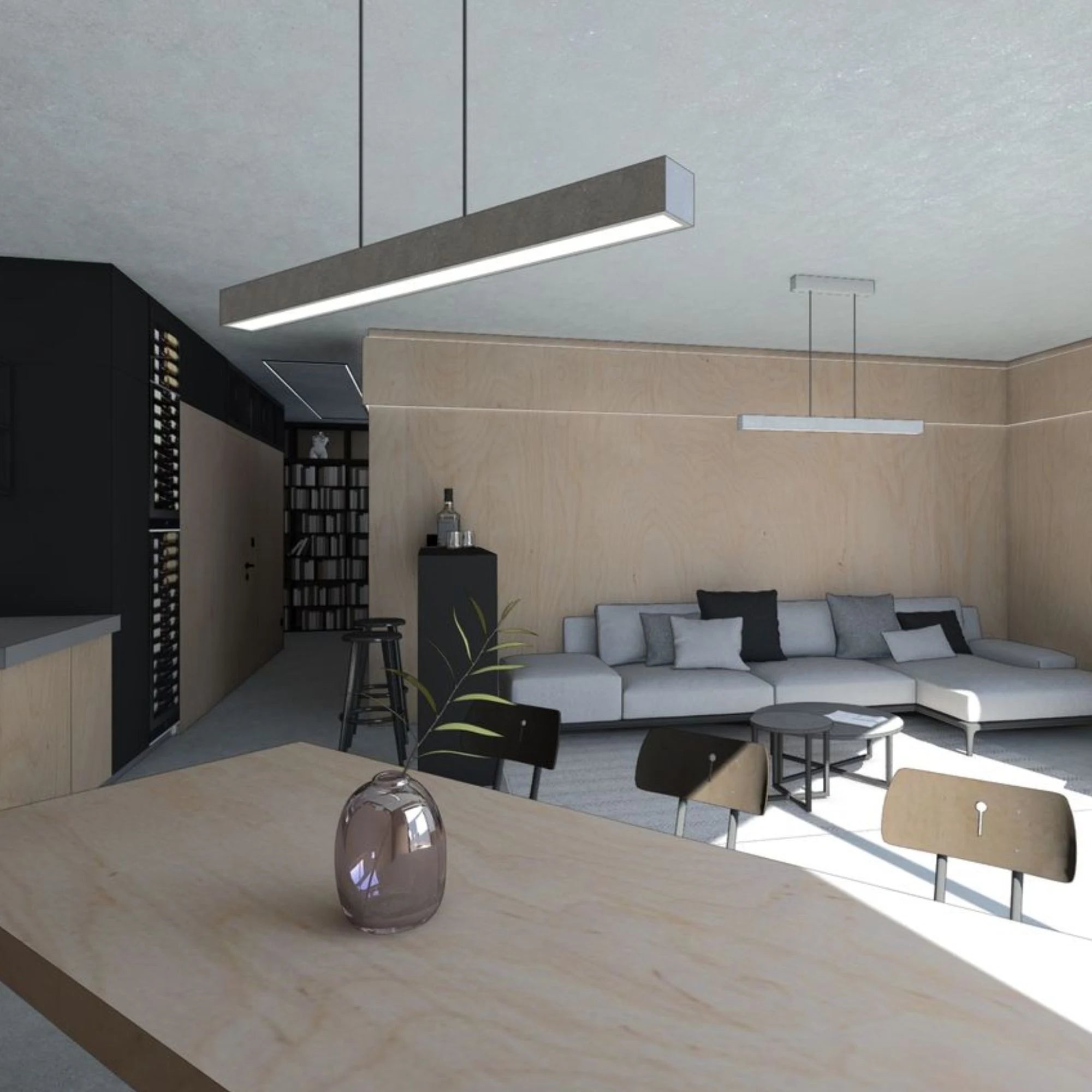 Elegant Linear Hanging