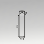 20W RADIANT BOLLARD LIGHT