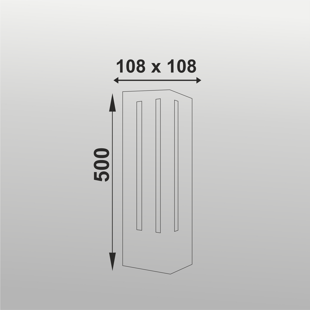 10W SNOW BOLLARD LIGHT