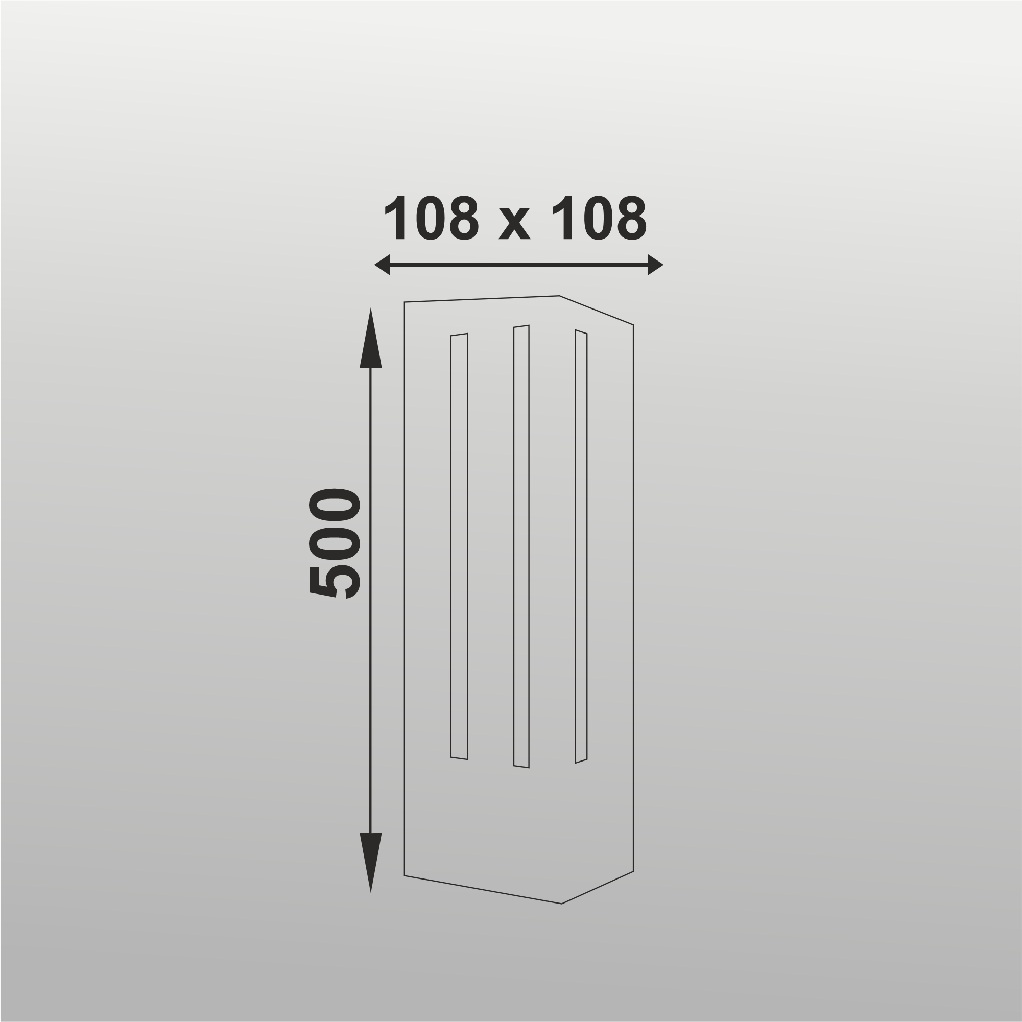 10W SNOW BOLLARD LIGHT