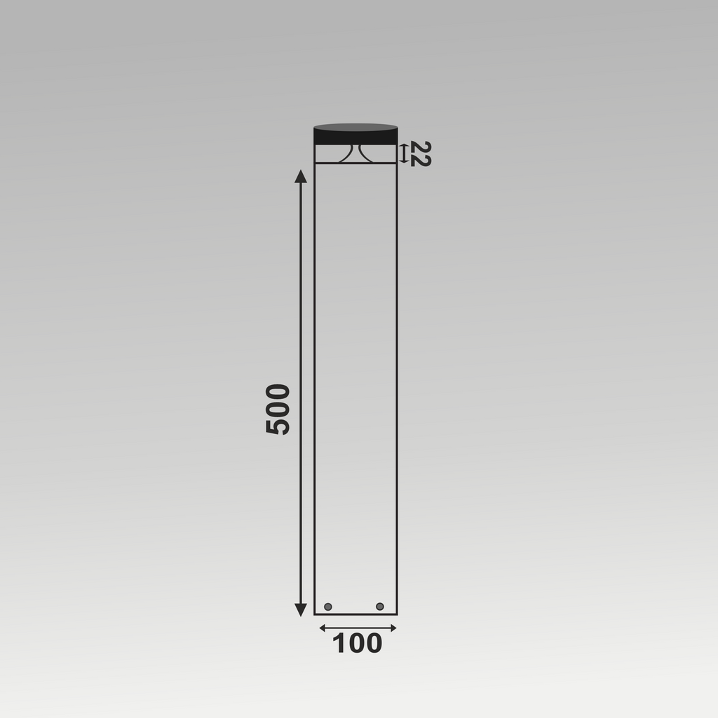 10W TRIM BOLLARD LIGHT