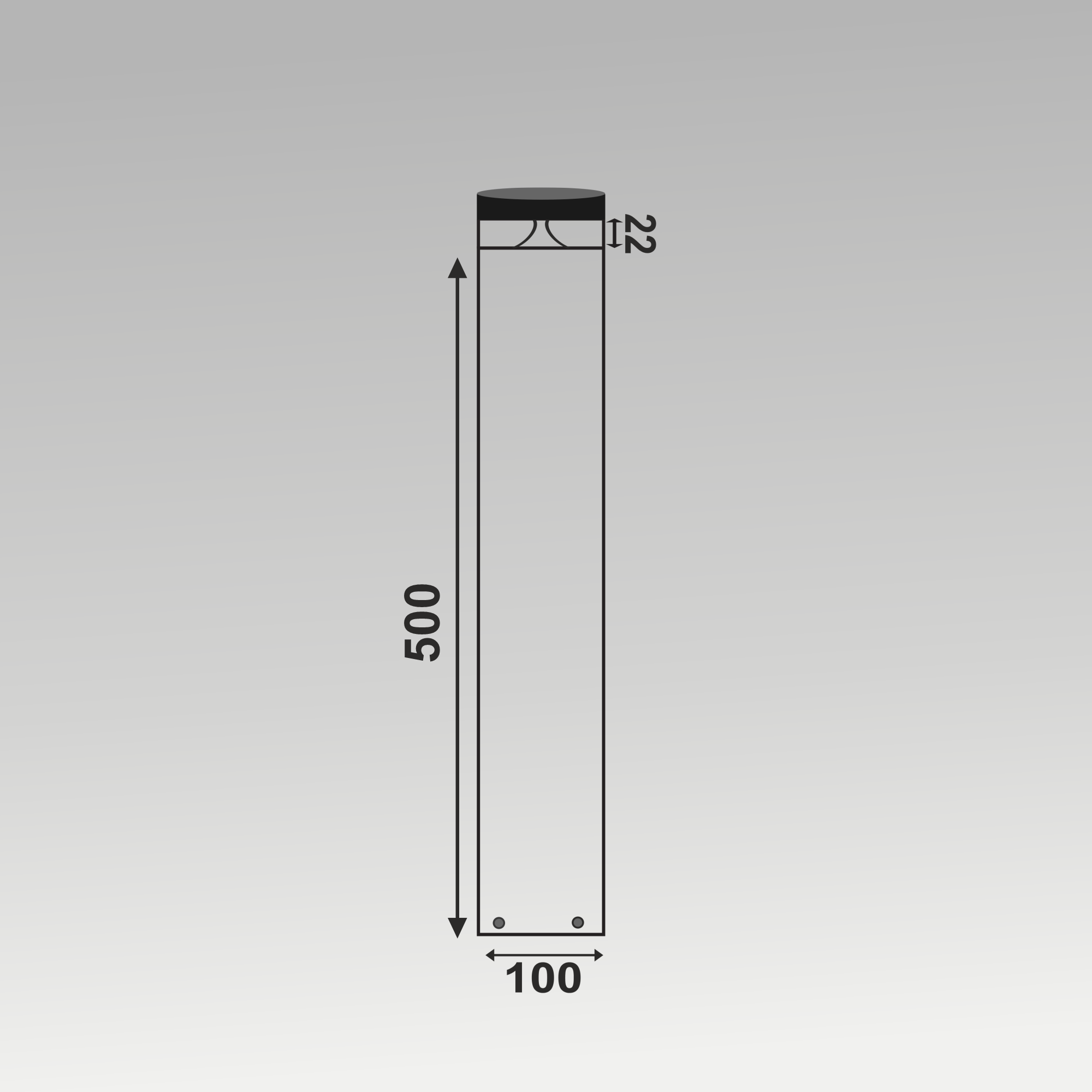 10W TRIM BOLLARD LIGHT