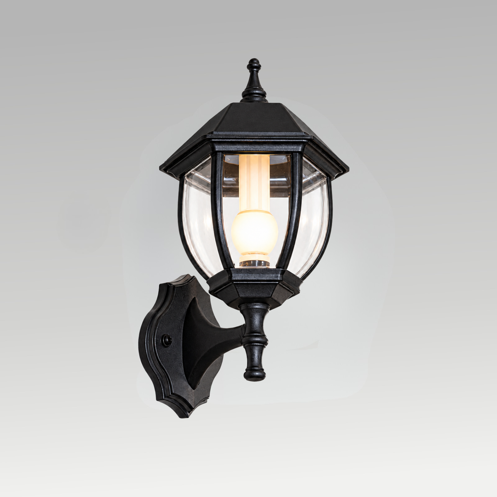 B-22 Star Black Wall Light