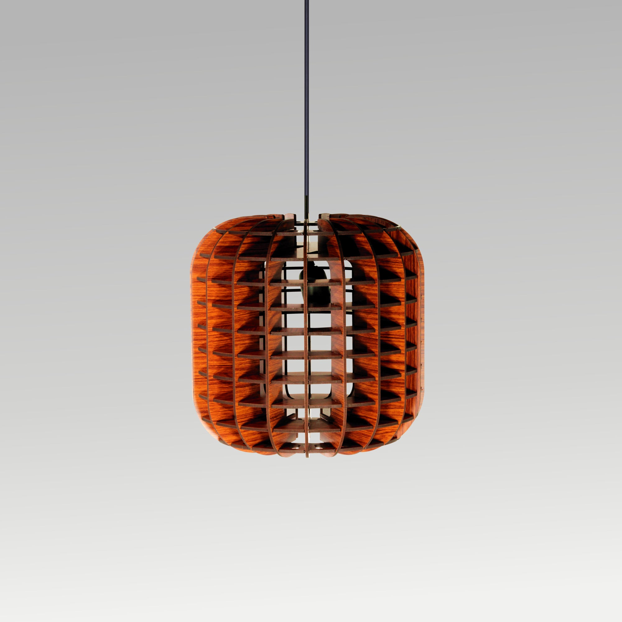 Box Cage Wooden Hanging